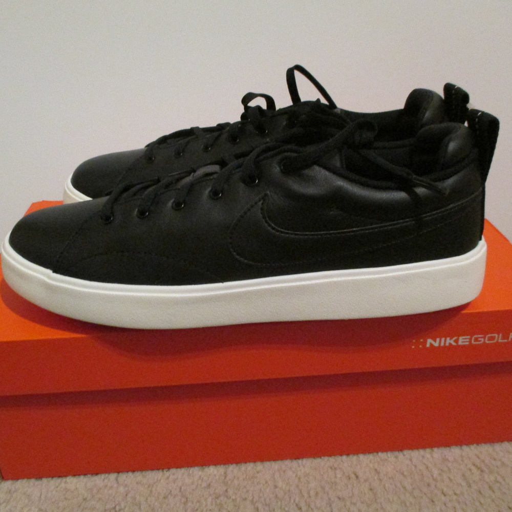 Nike Black Course Classic Golf Shoe Size 10.5